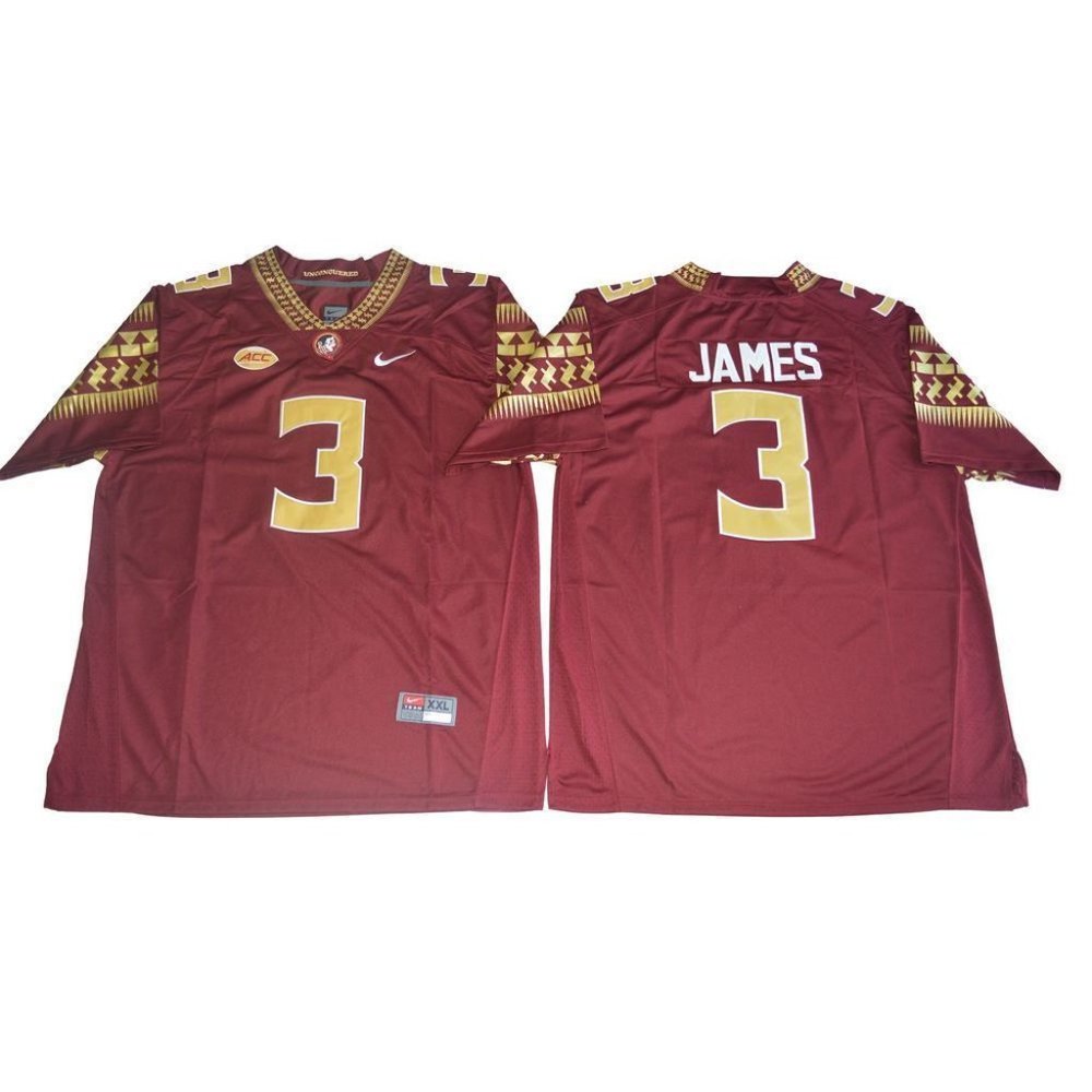 Florida State Seminoles Derwin James Red Jersey
